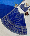 Embroidered Gergotte lehenga Choli for women in USA - ReadyToWearshop