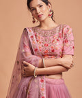 Stunning Pink fancy lehenga Choli for women with Dupatta in USA - ReadyToWearshop