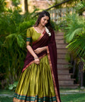 Weaving lehenga Choli for women And Girls in USA - ReadyToWearshop