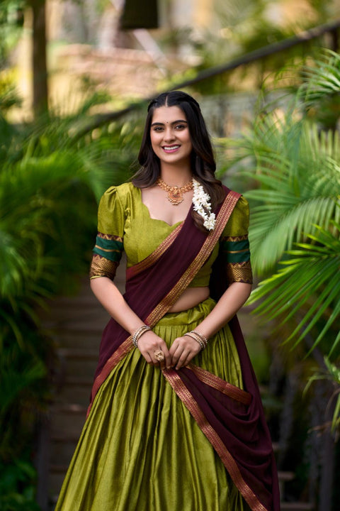 Weaving lehenga Choli for women And Girls in USA - ReadyToWearshop