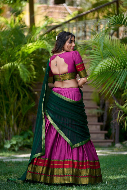 Weaving lehenga Choli for women And Girls in USA - ReadyToWearshop