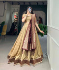 Festive Silk lehenga Choli For women with Dupatta in USA - ReadyToWearshop