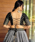 Beautiful Black Party wear Heavy Lehenga Choli for Women with Dupatta Sequence Lehenga Choli In USA - ReadyToWearshop