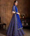 Traditional Royal Blue fancy lehenga Choli for women with Dupatta in USA - ReadyToWearshop