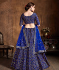 Traditional Royal Blue fancy lehenga Choli for women with Dupatta in USA - ReadyToWearshop