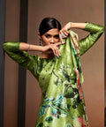 Green Super Demanding Sattin collection,In USA Perfect for Indian wedding or party wear for women - ReadyToWearshop