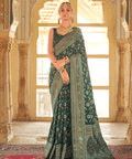 Indian saree with blouse in USA, Perfect for Indian wedding partywear sequins saree - ReadyToWearshop