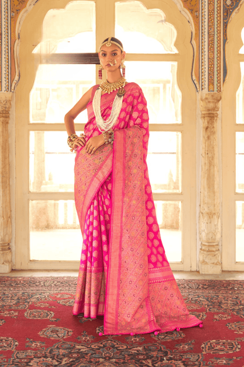 Indian saree with blouse in USA, Perfect for Indian wedding partywear sequins saree - ReadyToWearshop