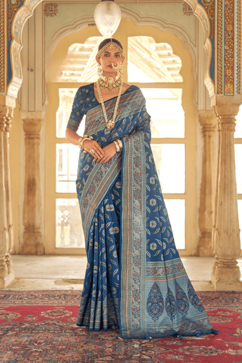 Indian saree with blouse in USA, Perfect for Indian wedding partywear sequins saree - ReadyToWearshop