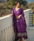 Purple kaftan is perfect your style. It's your time to add this beauty to your wardrobe and rock the shaadi season - ReadyToWearshop