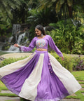Purple Made for Navratri Season, Designer Readymade Rayon Lehenga choli Set for women - ReadyToWearshop