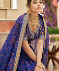Blue Artistic fancy lehenga Choli for women with Dupatta in USA - ReadyToWearshop