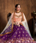 Glamorous Purple fancy lehenga Choli for women with Dupatta in USA - ReadyToWearshop