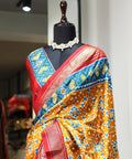 Yellow beautiful women collection houses some of our most ethereal designs that detailed patola print - ReadyToWearshop