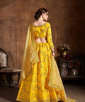Trendy Yellow fancy lehenga Choli for women with Dupatta in USA - ReadyToWearshop